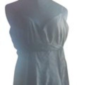 Black Midi Long Linen Spaghetti Straps dress